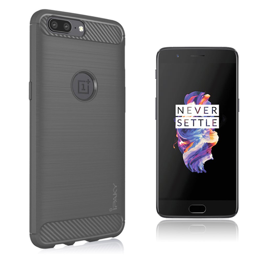 IPAKY OnePlus 5 Slimmat skal - Grå
