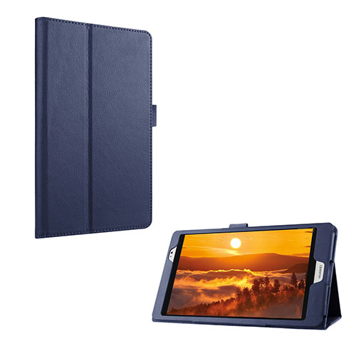 Gaarder Huawei MediaPad M2 8.0 Läderfodral - Mörkblå