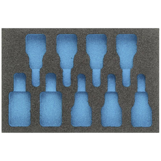 Hazet 163-271L 163-271L Skumgummiinlägg (L x B) 172 mm x 114 mm