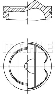 Kolv, AUDI,SKODA,VW, 03C 107 065 A B, 03C 107 065 A D, 03C 107 065 M, 03C 107 065 S, 03C107065AB, 03C107065AD, 03C107065M, 03C107065S, 3