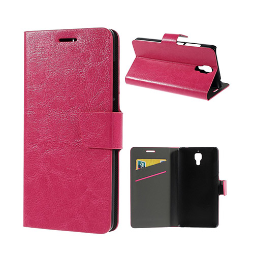 Mankell Xiaomi Mi 4 Läder Flip Fodral - Het Rosa