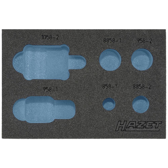 Hazet 163-217L 163-217L Skumgummiinlägg (L x B) 172 mm x 114 mm