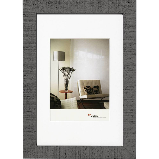 walther+ design HO030D Växelram akryl Pappersformat: 20 x 30 cm Grå