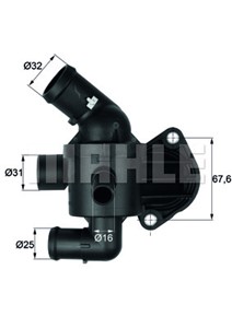 Termostat, kylvätska, AUDI,SEAT,SKODA,VW, 03L 121 111 AE, 03L121111AE