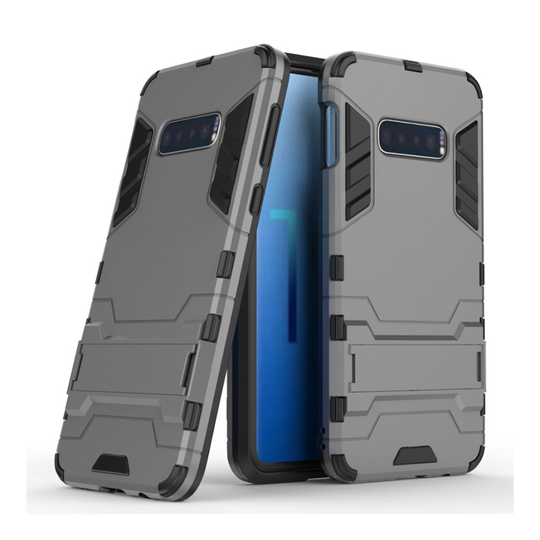 Samsung Galaxy S10e cool guard kombinationsskal - grå
