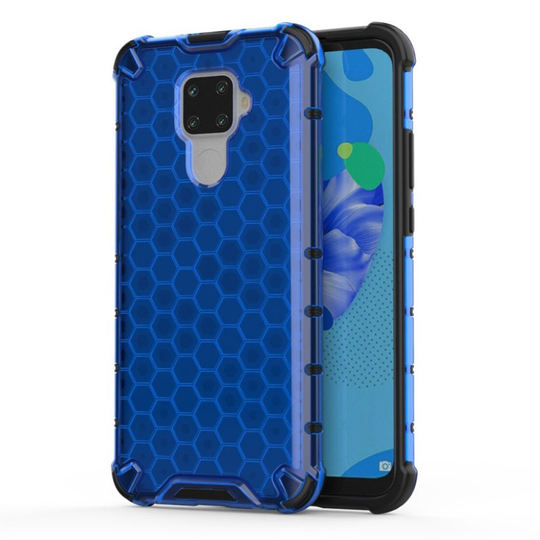 Bofink Honeycomb Huawei Mate 30 Lite skal - Blå