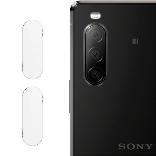 IMAK 2PCS HD Härdat glas Linsskydd Sony Xperia 10 II