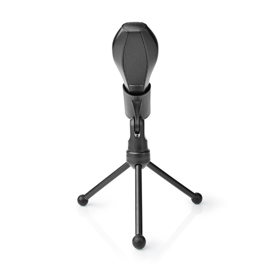 Trådbunden mikrofon | Dubbel kondensator | Med stativ | USB