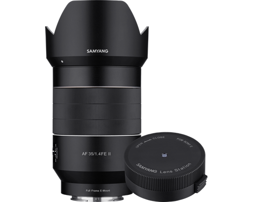Samyang Af 35mm F/1.4 Sony Fe Ii With Lens Station