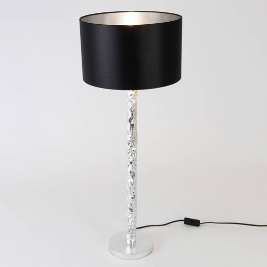 Bordslampa Cancelliere Rotonda svart/silver 79 cm