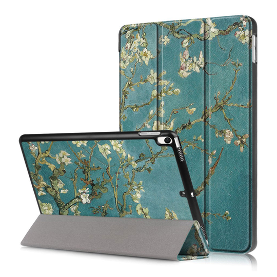 iPad Air (2019) vikfodral med tryck - Vinterkryddbuske