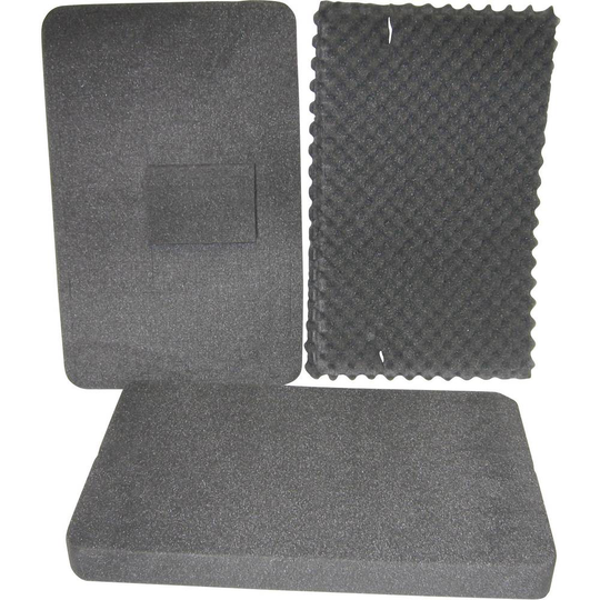 Alutec 36020 Skumgummiinlägg 6 delar (L x B) 555 mm x 350 mm