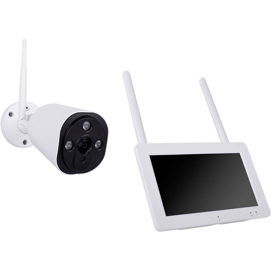 Smartwares CMS-30100 Radio-Övervakningskameraset4 kanalermed 1 kamera1920 x 1080 pixel2.4 GHz