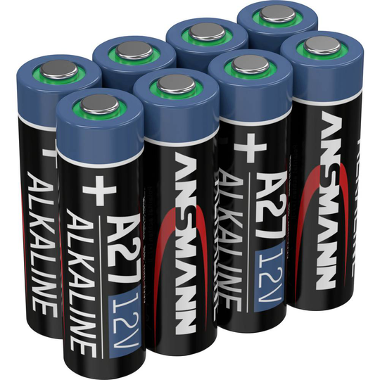 Ansmann A27 Specialbatteri 27 A Alkaliskt 12 V 8 st