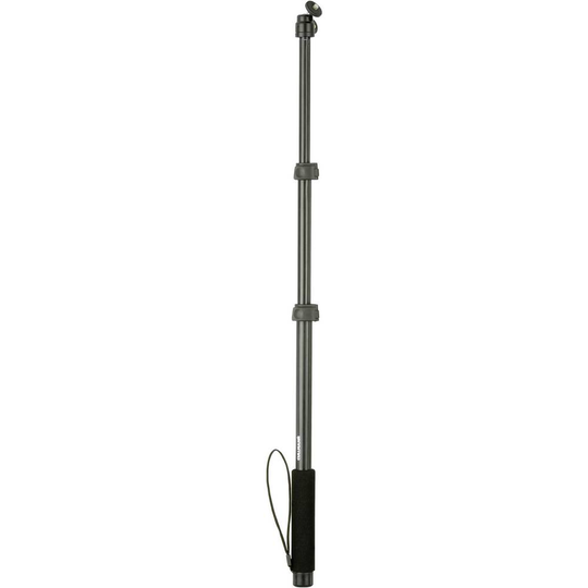 Cullmann Handstativ Selfie Stick Arbetshöjd=42 - 100 cm Svart, Grå inkl. handrem, för Smartphone & GoPro