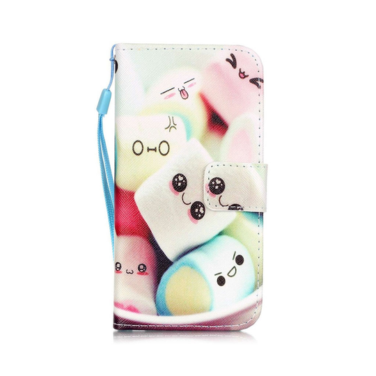 Sørensen Läderfodral för iPhone 7 / 8 - Söta Marshmallows