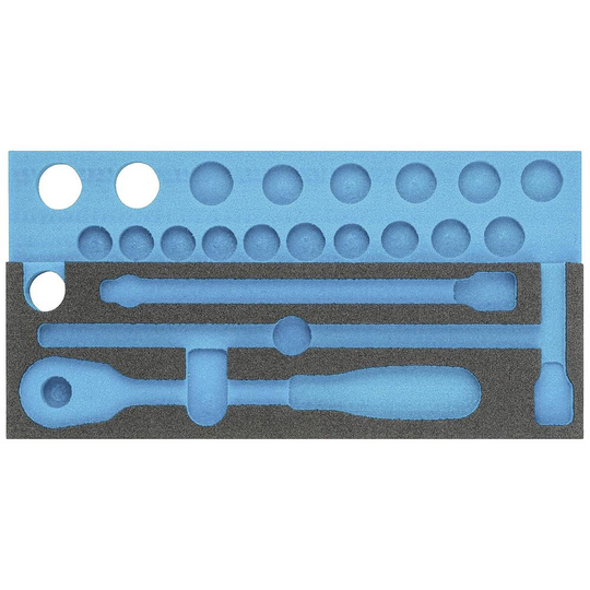 Hazet 163-357L 163-357L Skumgummiinlägg (L x B) 342 mm x 172 mm