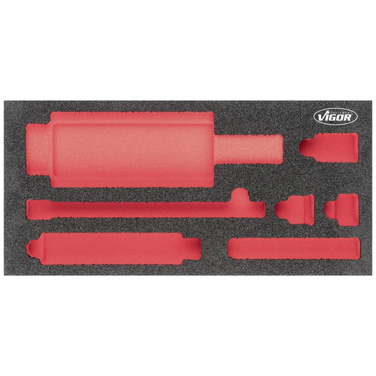 Vigor V5058-L V5058-L Skumgummiinlägg (L x B) 393 mm x 188 mm