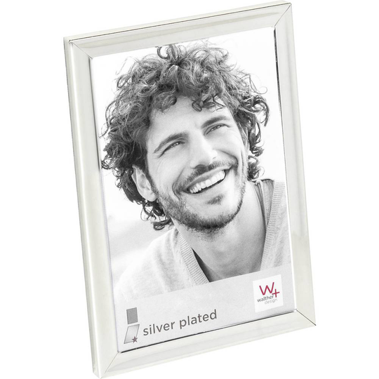 walther+ design BJ015S Växelram akryl Pappersformat: 10 x 15 cm Silver