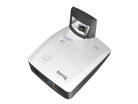 BenQ MW855UST+ - DLP-projektor - 3D - 3500 ANSI lumen - WXGA (1280 x 800) - 16:10 - 720p - objektiv med ultrakort kastavstånd