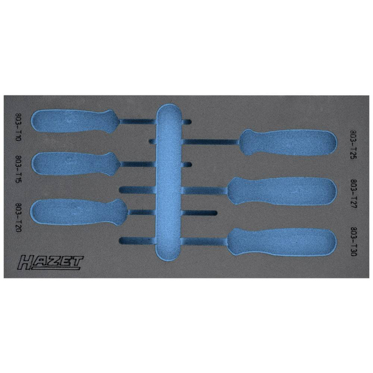 Hazet 163-225L 163-225L Skumgummiinlägg (L x B) 342 mm x 172 mm