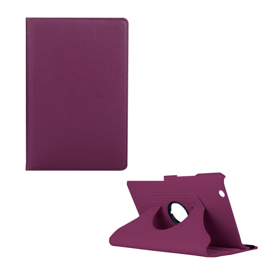 Huawei MediaPad M3 8.4 litchi läderfodral - Lila