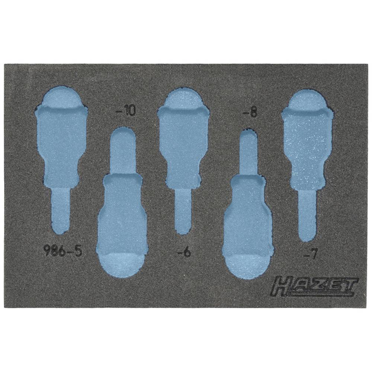 Hazet 163-215L 163-215L Skumgummiinlägg (L x B) 172 mm x 114 mm