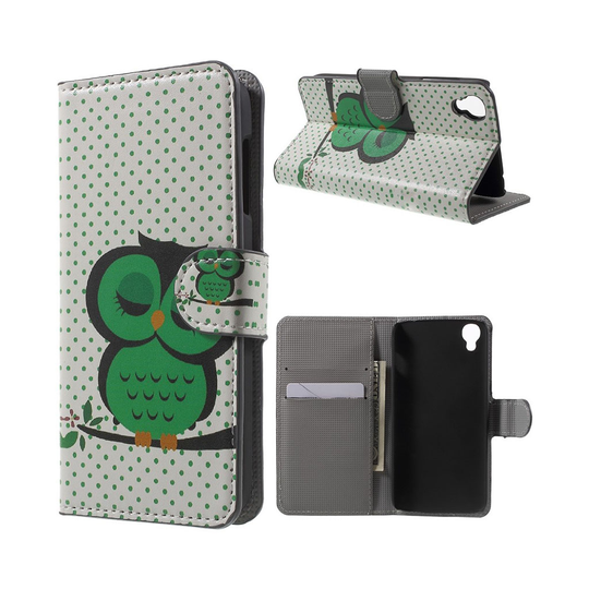 Moberg Alcatel OneTouch Idol 3 (4.7) Fodral - Sovande Uggla