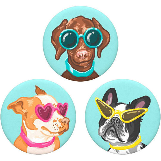 POPSOCKETS Posh Pups Stativ för mobiltelefon Flerfärgad N/A