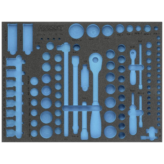 Hazet 163-369L 163-369L Skumgummiinlägg (L x B) 519 mm x 392 mm
