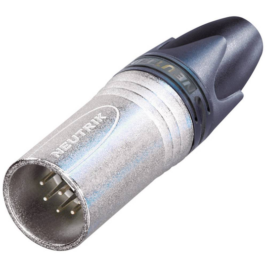 Neutrik NC7MXX XLR-kontakter Kontakt hane rak Antal poler: 7 Silver 1 st