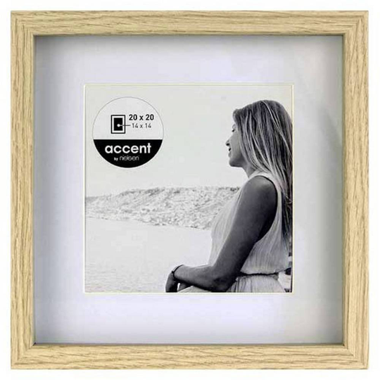Nielsen Design 1115002 Växelram akryl Pappersformat: 20 x 20 cm Ek