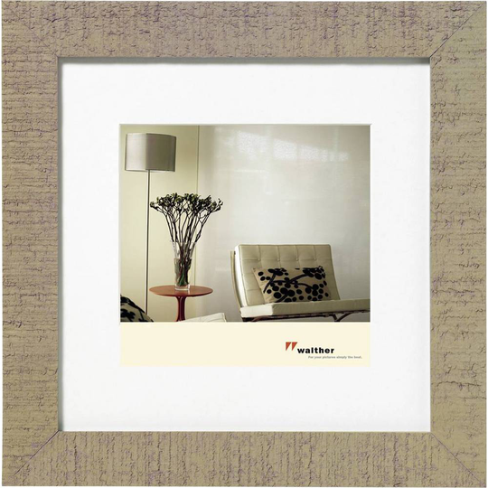 walther+ design HO440C Växelram akryl Pappersformat: 40 x 40 cm Beige