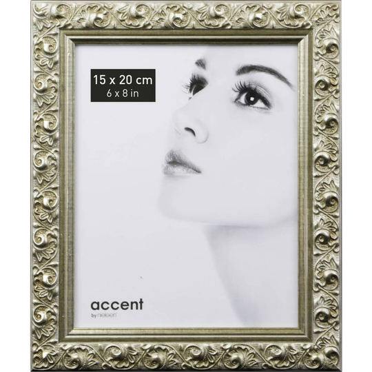 Nielsen Design 8517003 Växelram akryl Pappersformat: 20 x 15 cm Silver