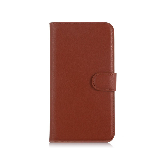 Acer Liquid Z630 läderfodral med litchi textur - Brun