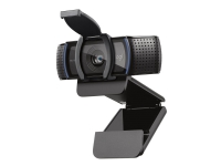 Logitech HD Pro Webcam C920S - Webbkamera - färg - 1920 x 1080 - ljud - USB