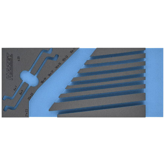 Hazet 163-518L 163-518L Skumgummiinlägg (L x B) 172 mm x 392 mm