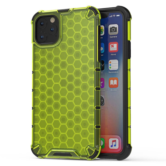 Bofink Honeycomb iPhone 11 Skal - Grön