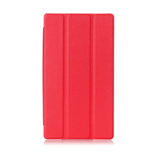 Garff Lenovo Tab 2 A7-30 Läderfodral med Stativ - Röd