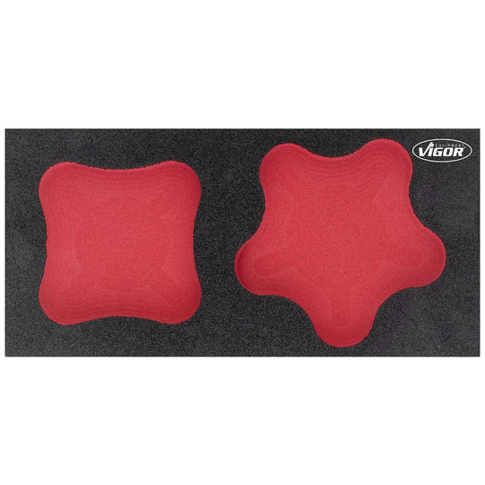 Vigor V5062-L V5062-L Skumgummiinlägg (L x B) 393 mm x 188 mm