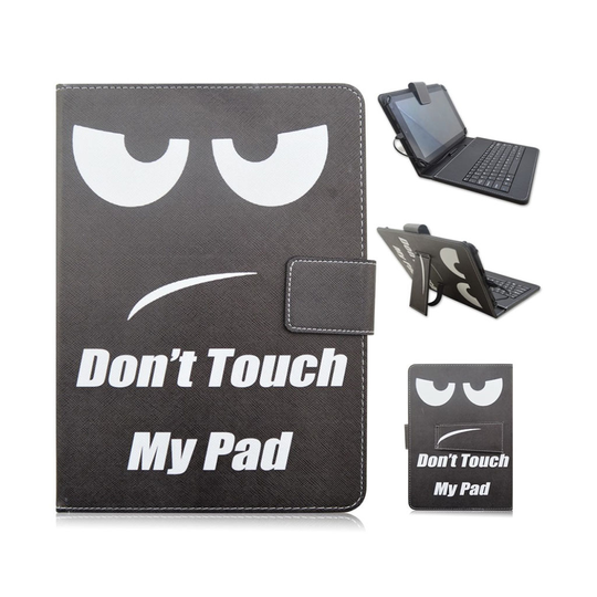 Samsung Galaxy Tab Pro 8.4 läderfodral med motiv - Don´t touch