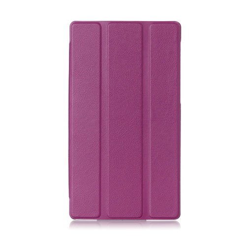 Garff Lenovo Tab 2 A7-30 Läderfodral med Stativ - Lila
