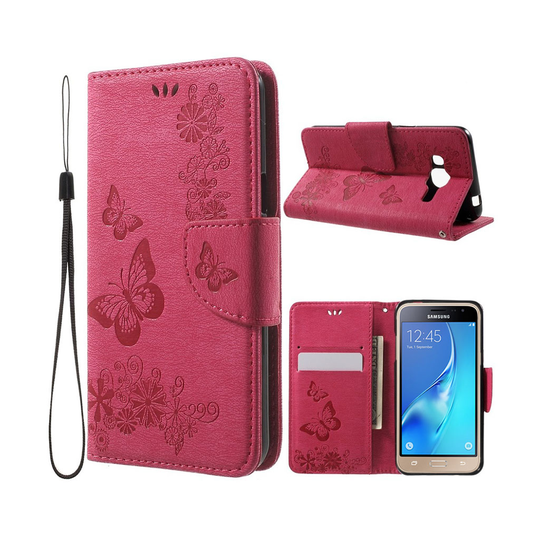Moberg Samsung Galaxy J3 (2016) Fodral - Varm Rosa
