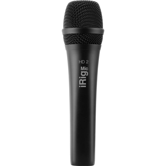 IK Multimedia iRig Mic HD 2 Mobilmikrofon Sändare signal:Sladd inkl. kabel, inkl. väska, inkl. stativ