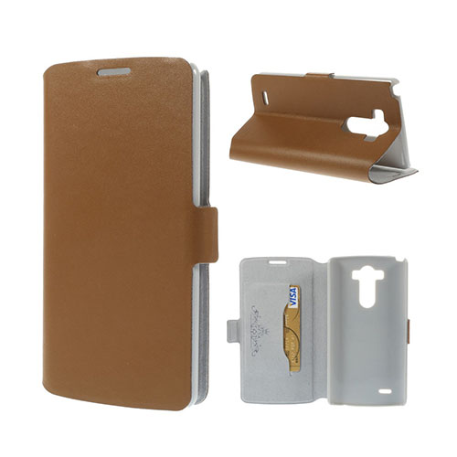 Bellman (Brun) LG G3 Äkta Läder Flip-Fodral