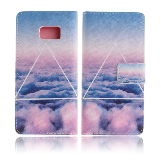 Moberg Läderfodral för Samsung Galaxy Note 7 - Triangel & Moln