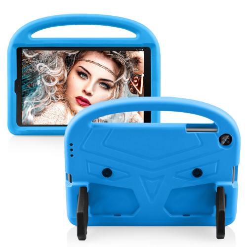 EVA Shock Proof Skal med Sparv Design för Galaxy Tab A 10.1 2019 - Blå