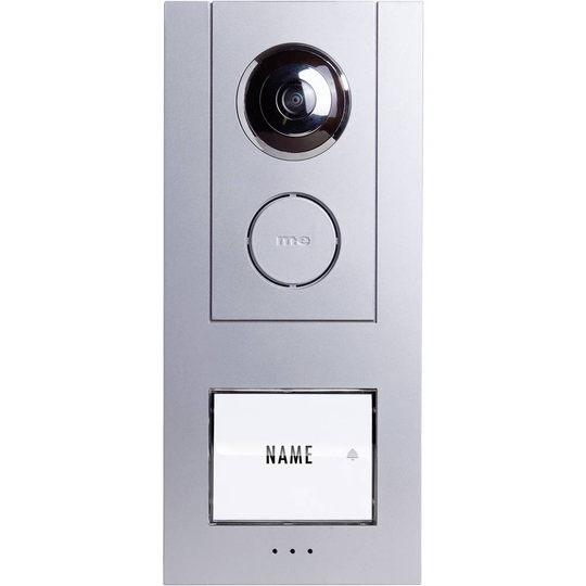 m-e modern-electronics VISTUS VD ALU 610 Video-porttelefon Sladd Utomhusenhet 1 Familjshus Silver