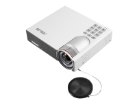 ASUS P3B - DLP-projektor - RGB LED - 3D - 800 lumen - WXGA (1280 x 800) - 16:10 - fast objektiv med ultrakort kastavstånd - Wi-Fi - vit