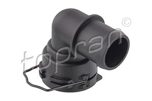 Rördel, motorkylning, Höger upptill, AUDI,SEAT,SKODA,VW, 1K0 122 291BM